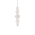 Washi Paper Pendant Light-Lighting > Pendant Lights-casanuva-12.2" x H 55.1"-White-casanuva