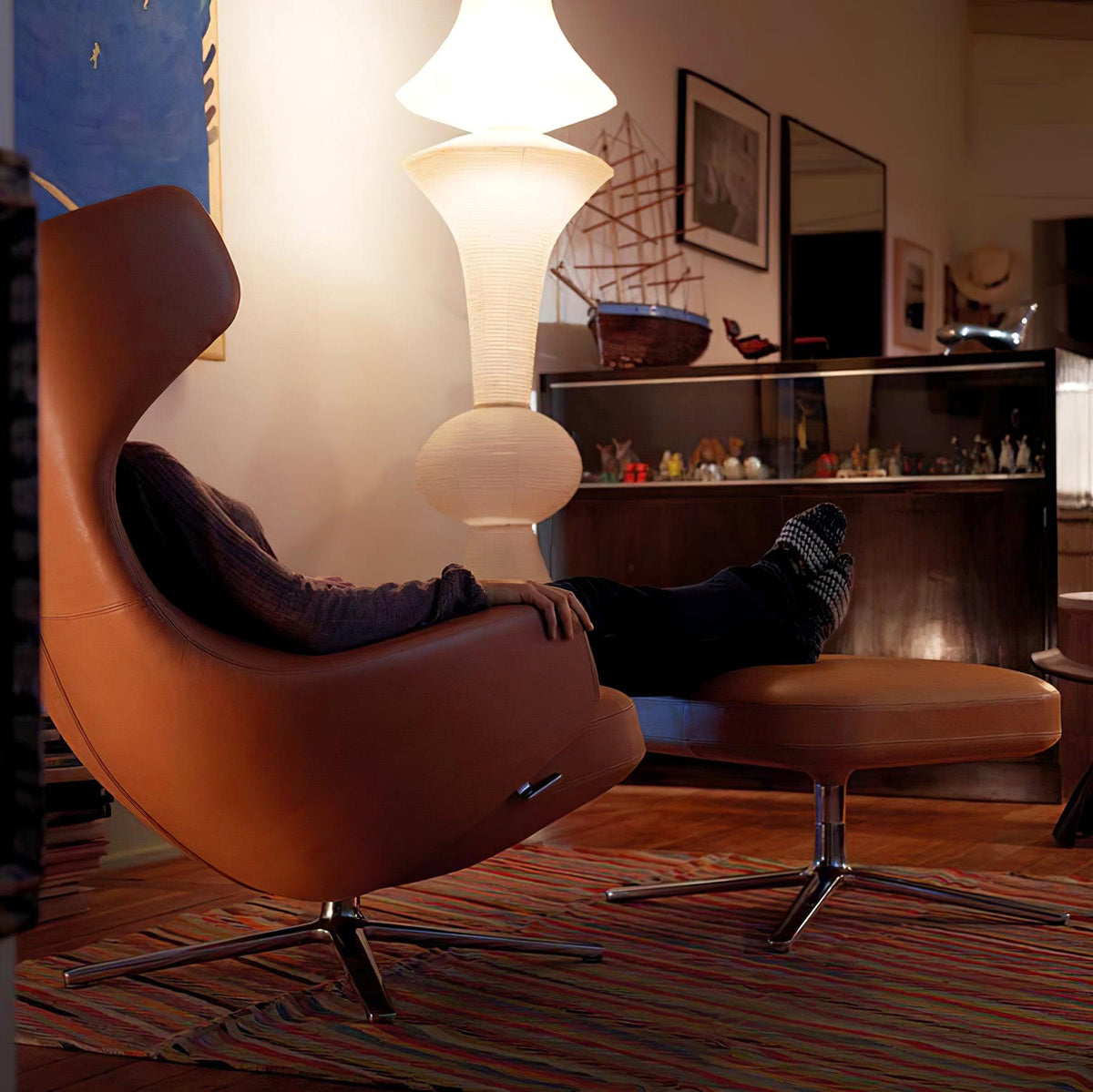 Washi Paper Pendant Light-Lighting > Pendant Lights-casanuva-casanuva