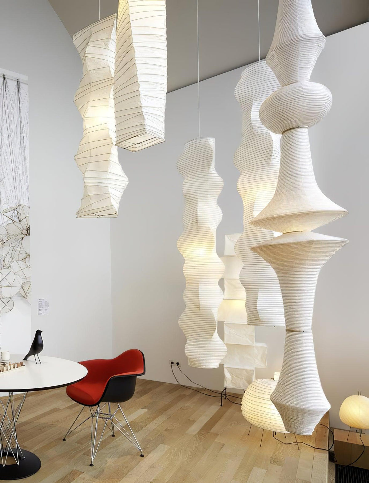 Washi Paper Pendant Light-Lighting > Pendant Lights-casanuva-casanuva