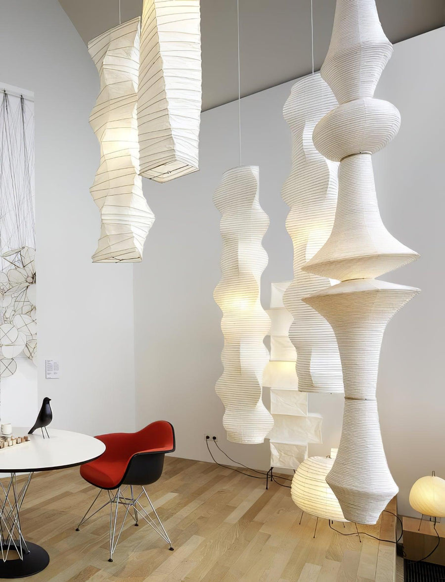 Washi Paper Pendant Light-Lighting > Pendant Lights-casanuva-casanuva