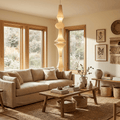 Washi Paper Pendant Light-Lighting > Pendant Lights-casanuva-casanuva