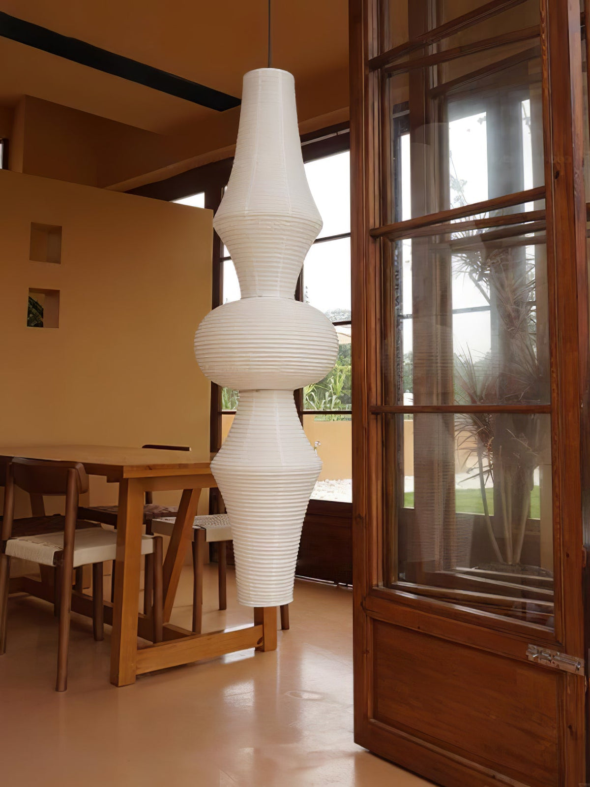Washi Paper Pendant Light-Lighting > Pendant Lights-casanuva-casanuva