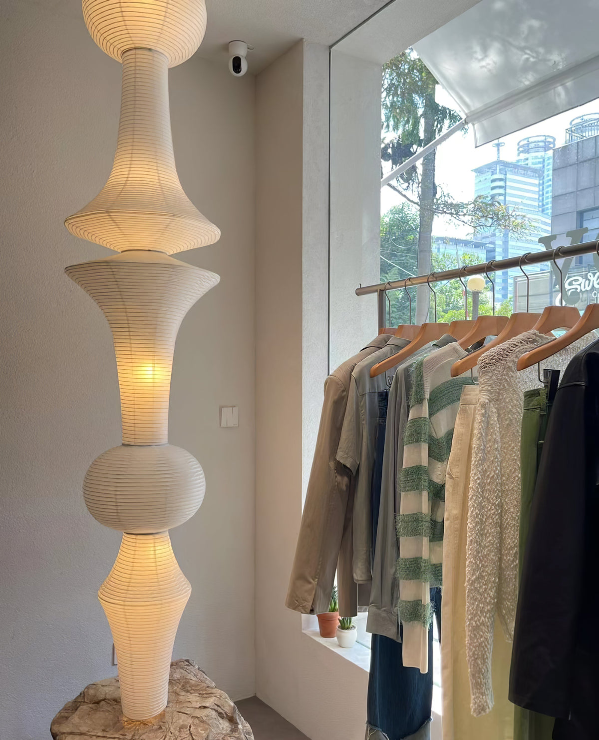Washi Paper Pendant Light-Lighting > Pendant Lights-casanuva-casanuva