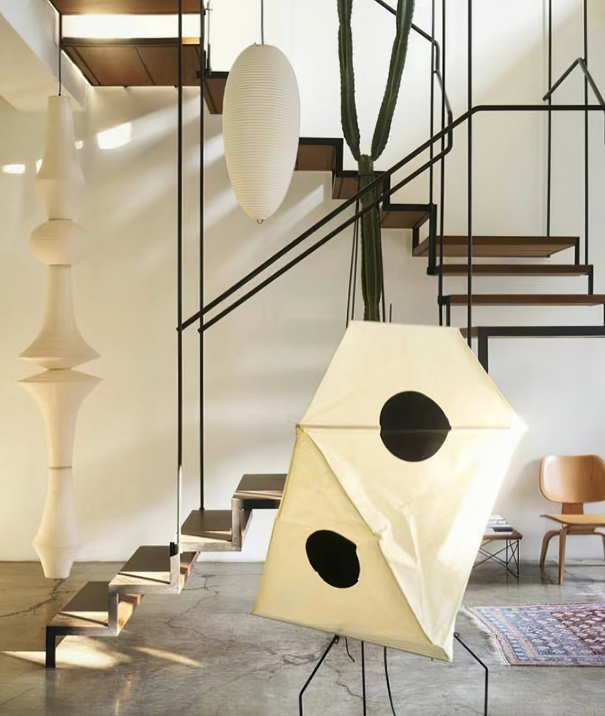 Washi Paper Pendant Light-Lighting > Pendant Lights-casanuva-casanuva