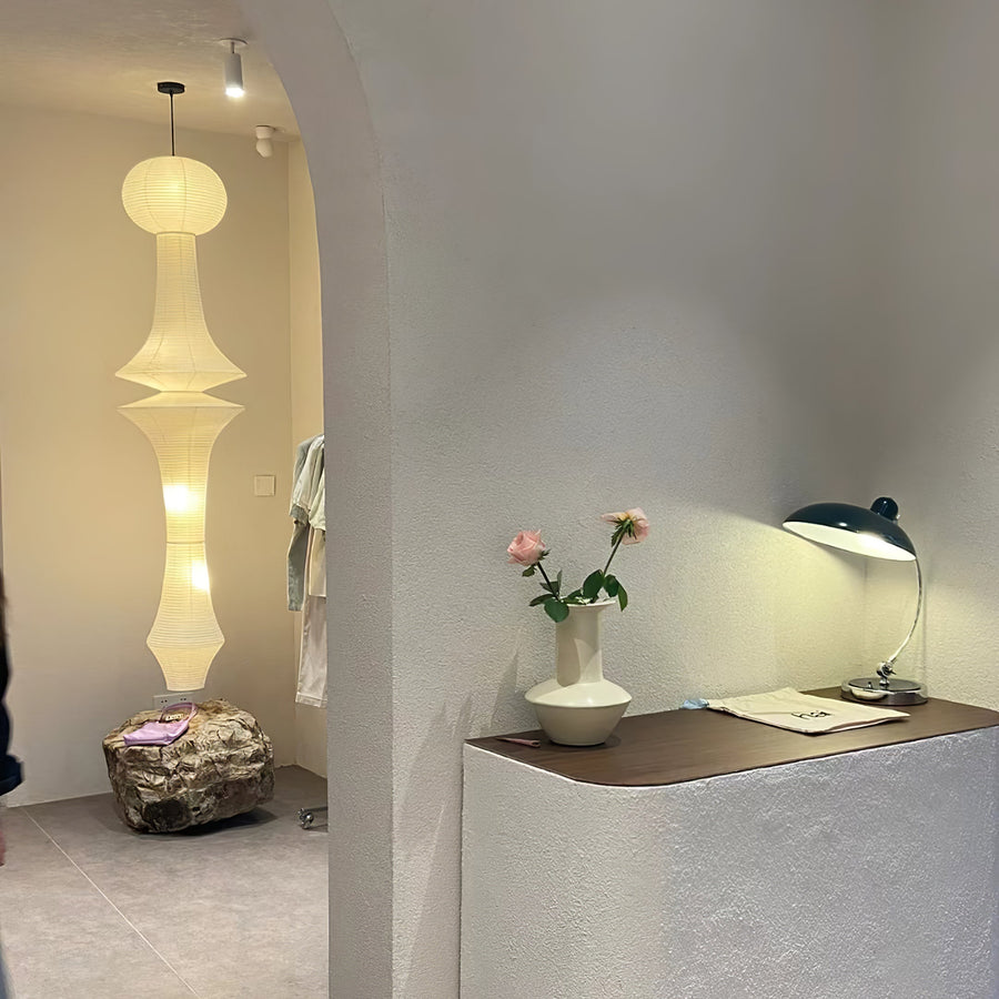 Washi Paper Pendant Light-Lighting > Pendant Lights-casanuva-casanuva