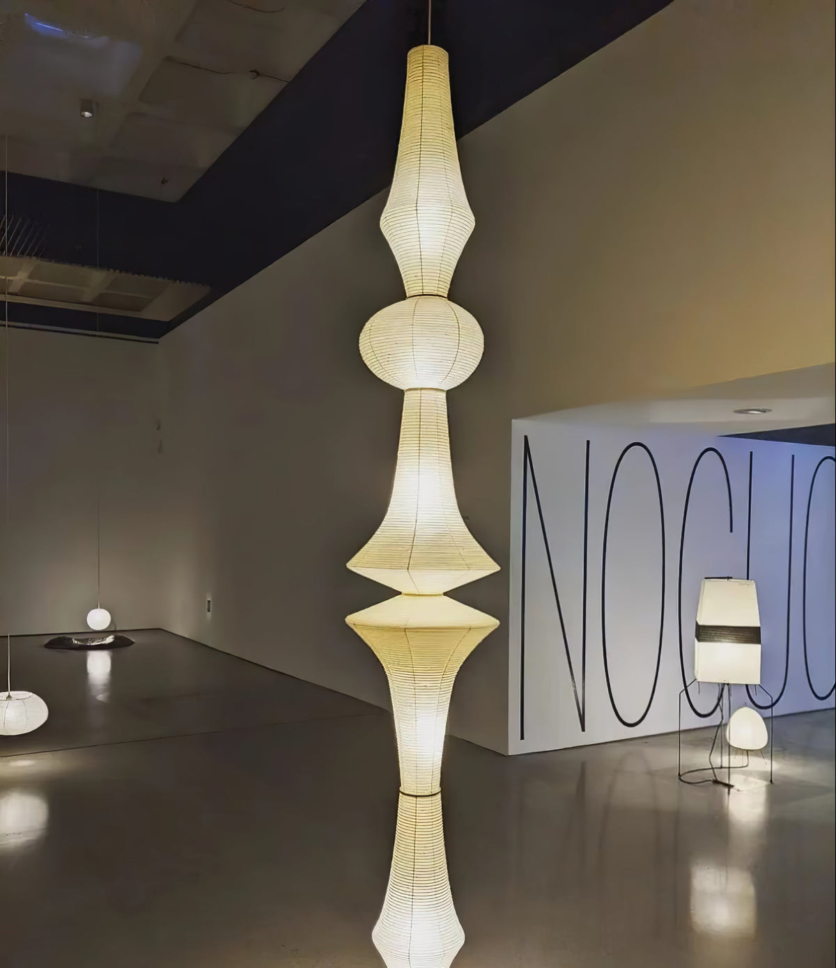 Washi Paper Pendant Light-Lighting > Pendant Lights-casanuva-casanuva