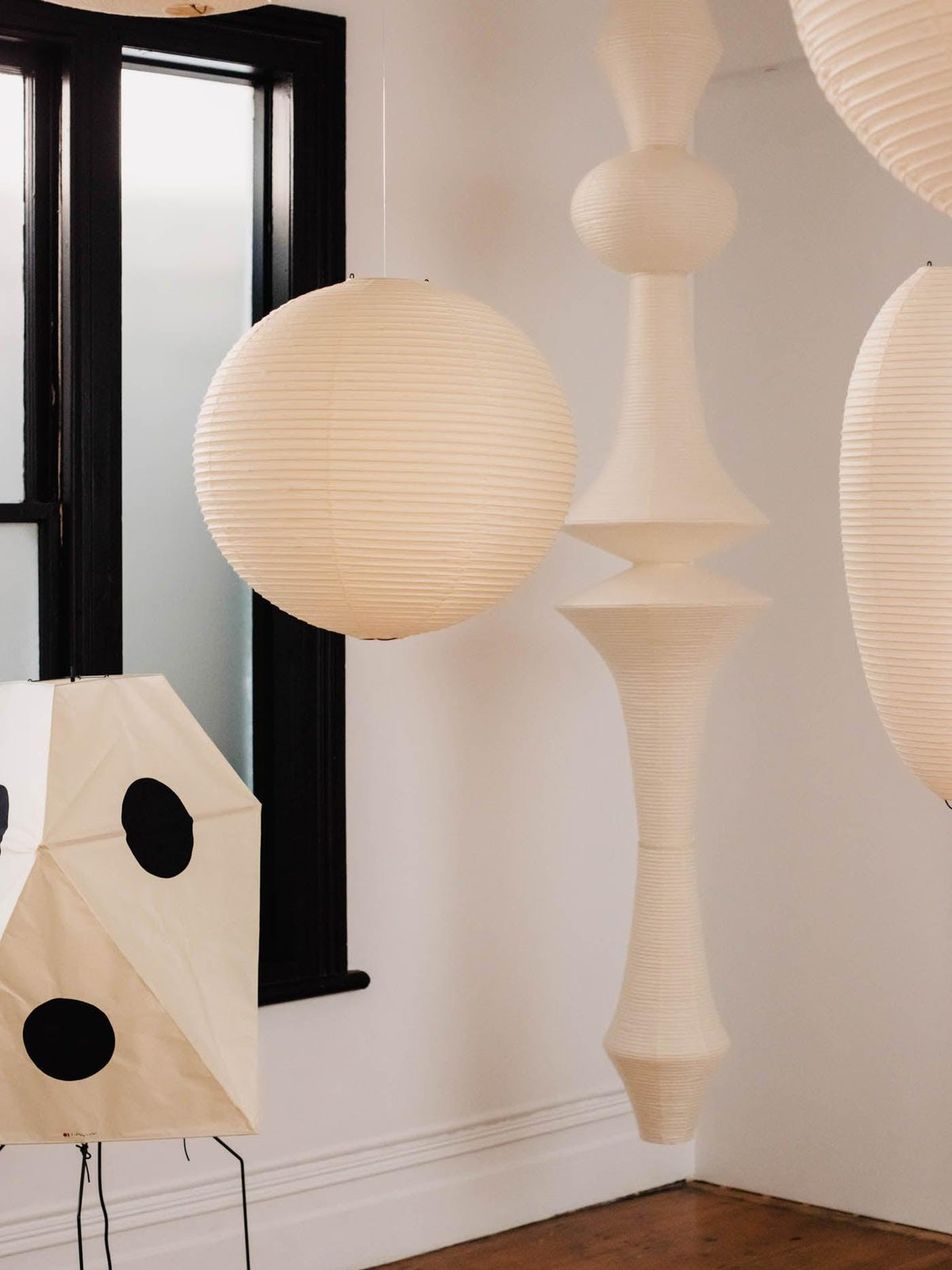 Washi Paper Pendant Light-Lighting > Pendant Lights-casanuva-casanuva