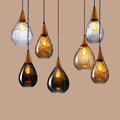 Water Ripple Glass Drop Pendant Light-Lighting > Pendant Lights-casanuva-casanuva