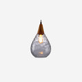 Water Ripple Glass Drop Pendant Light-Lighting > Pendant Lights-casanuva-Large-Clear-100V-120V-casanuva
