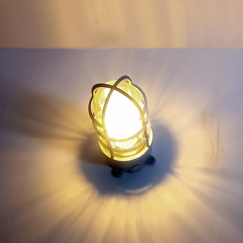 Waterproof Aluminum Alloy Glass Cylinder Outdoor Ceiling Light 1-Light Semi-Flush Mount-Lighting > Outdoor Lighting-casanuva-casanuva