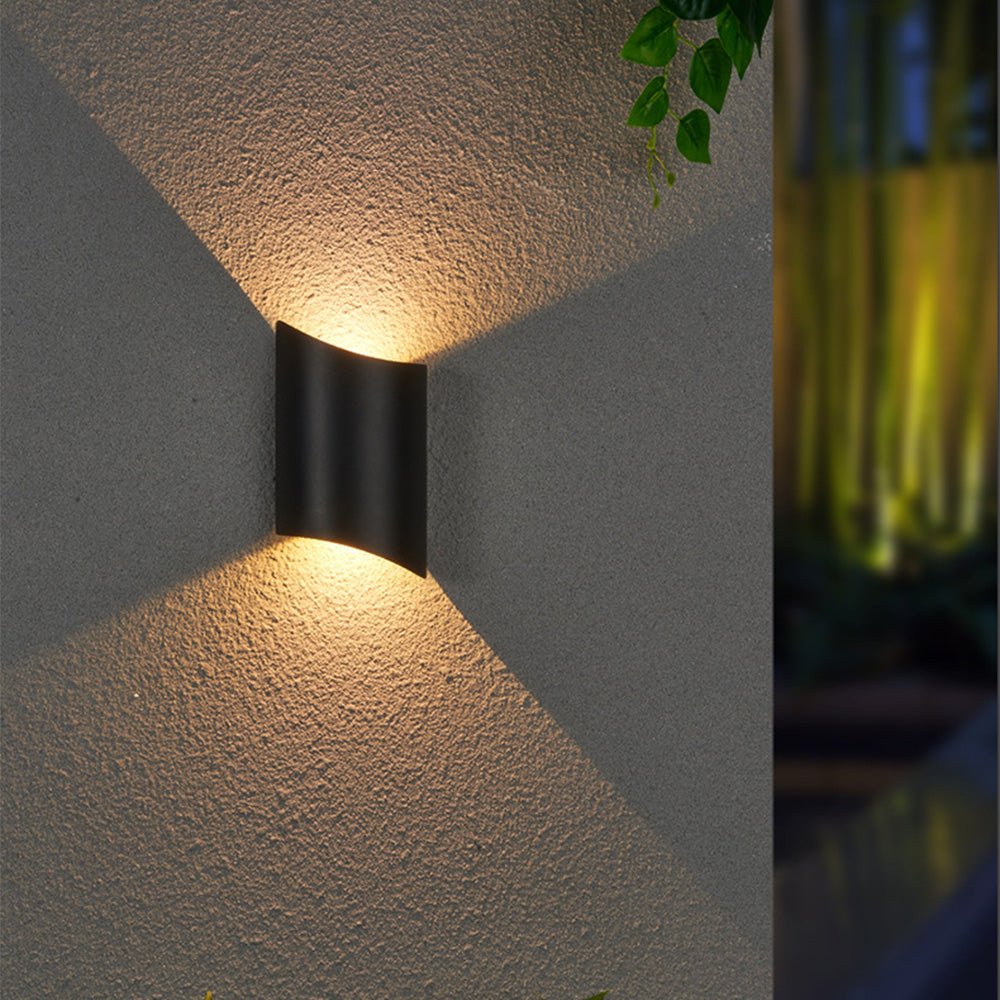 Waterproof Aluminum Black LED Outdoor Wall Light-Lighting > Outdoor Lighting-casanuva-casanuva