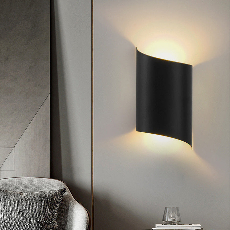 Waterproof Aluminum Black LED Outdoor Wall Light-Lighting > Outdoor Lighting-casanuva-casanuva