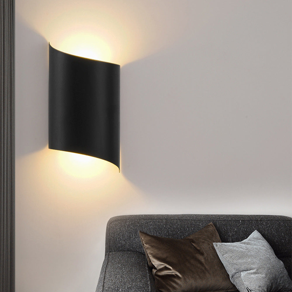 Waterproof Aluminum Black LED Outdoor Wall Light-Lighting > Outdoor Lighting-casanuva-casanuva