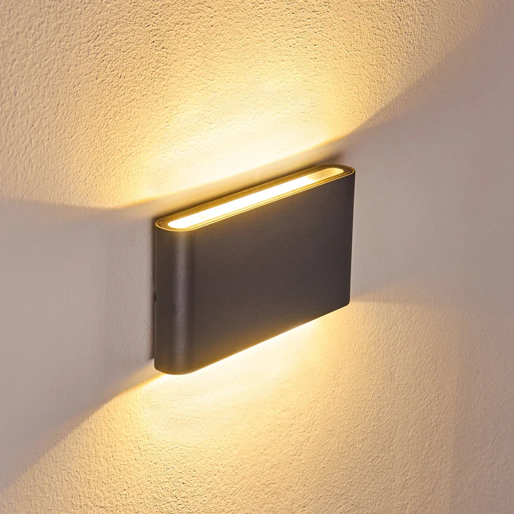 Waterproof Aluminum Outdoor Wall Light Up Down Design-Lighting > Outdoor Lighting-casanuva-casanuva