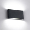 Waterproof Aluminum Outdoor Wall Light Up Down Design-Lighting > Outdoor Lighting-casanuva-Black-D18*H9cm-White Light-casanuva