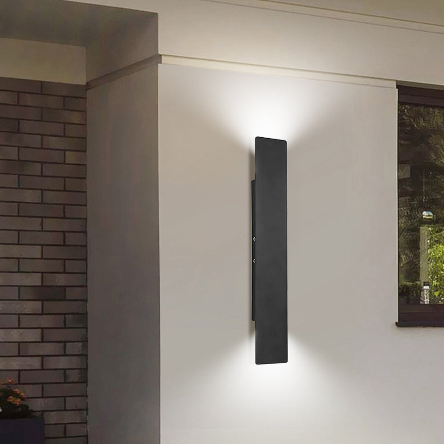 Waterproof IP65 LED Outdoor Wall Light-Lighting > Outdoor Lighting-casanuva-Black-L:41CM-White Light-casanuva