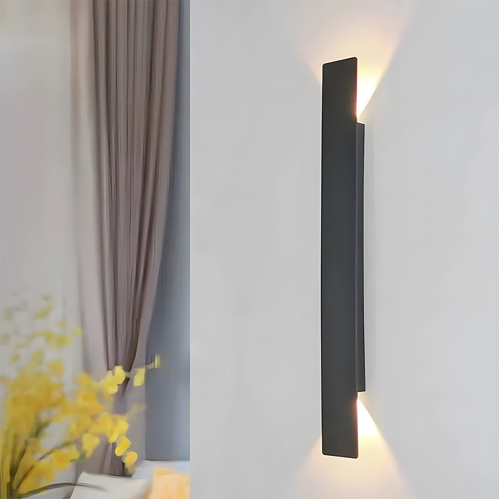 Waterproof IP65 LED Outdoor Wall Light-Lighting > Outdoor Lighting-casanuva-Black-L:81CM-Warm Light-casanuva