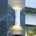 Waterproof LED Outdoor Up and Down Wall Light-Lighting > Outdoor Lighting-casanuva-White-L26cm*W9cm(6W)-White Light-casanuva