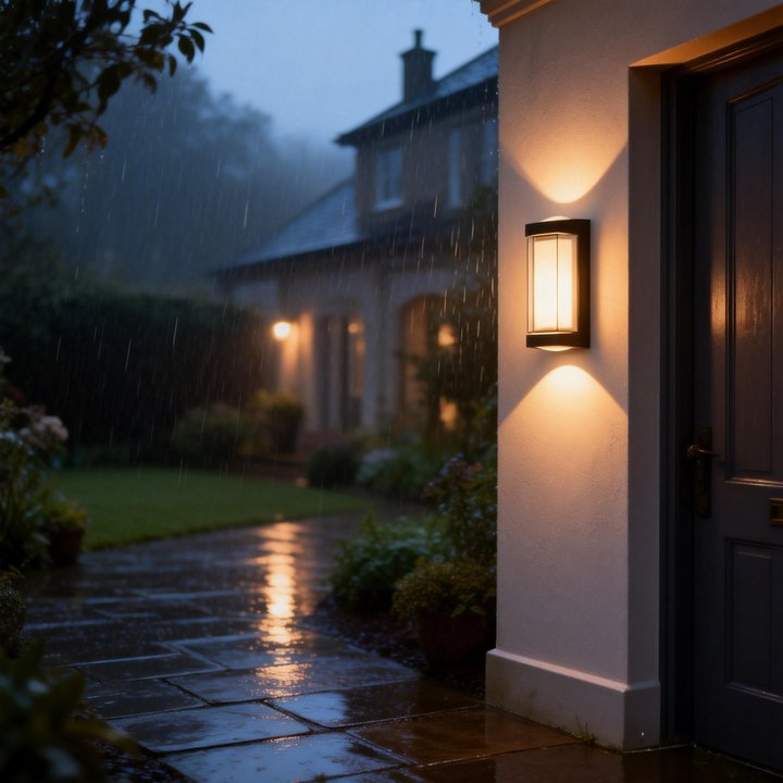 Waterproof LED Outdoor Wall Light Black Up and Down Design-Lighting > Outdoor Lighting-casanuva-casanuva