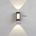 Waterproof LED Outdoor Wall Light Black Up and Down Design-Lighting > Outdoor Lighting-casanuva-casanuva
