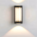 Waterproof LED Outdoor Wall Light Black Up and Down Design-Lighting > Outdoor Lighting-casanuva-casanuva