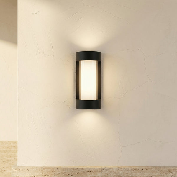 Waterproof LED Outdoor Wall Light Black Up and Down Design-Lighting > Outdoor Lighting-casanuva-casanuva