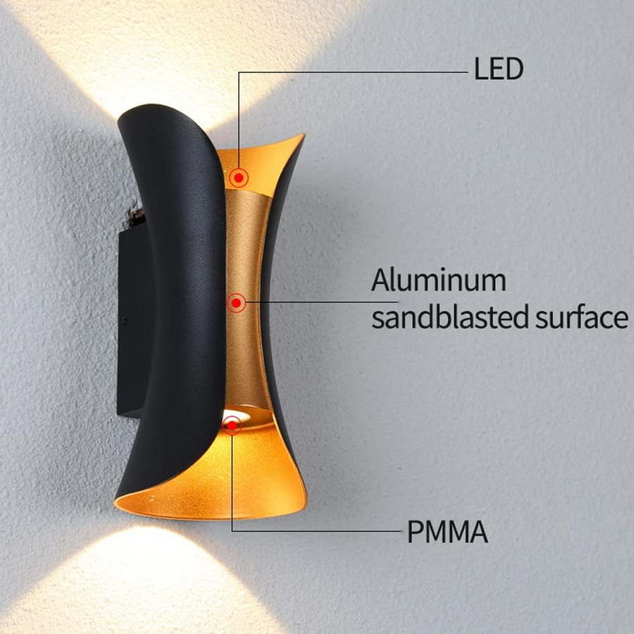 Waterproof LED Outdoor Wall Light-Lighting > Outdoor Lighting-casanuva-casanuva
