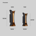 Waterproof LED Outdoor Wall Light-Lighting > Outdoor Lighting-casanuva-casanuva