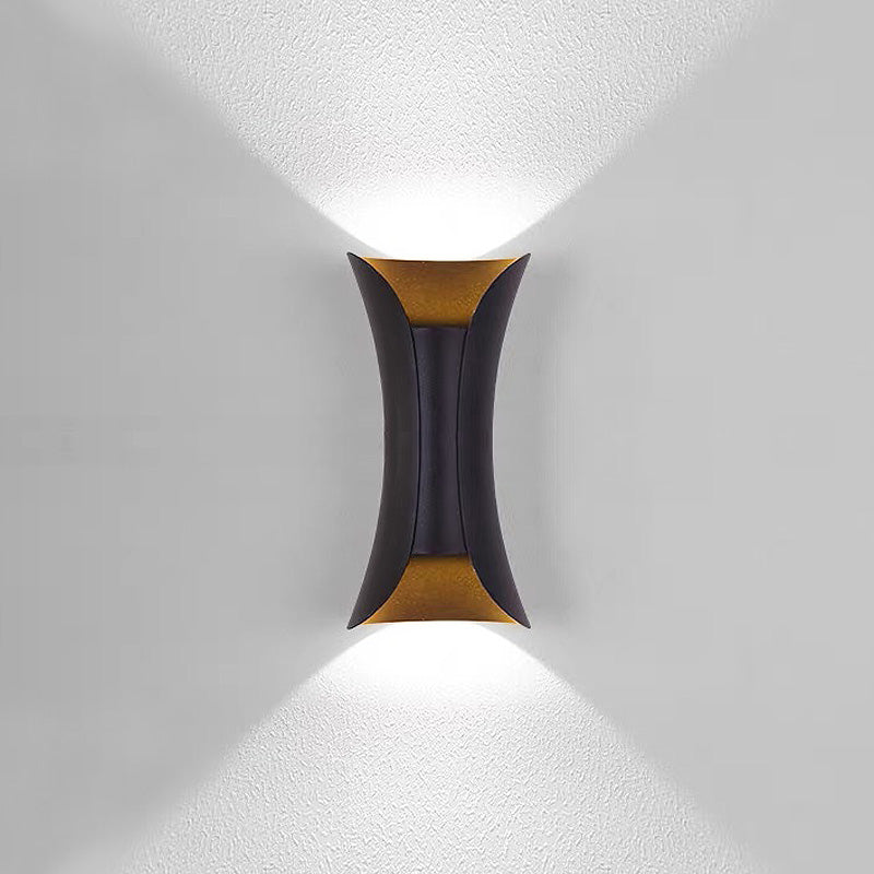 Waterproof LED Outdoor Wall Light-Lighting > Outdoor Lighting-casanuva-Black-D15*7CM-Cool White-casanuva