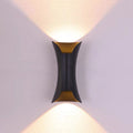 Waterproof LED Outdoor Wall Light-Lighting > Outdoor Lighting-casanuva-Black-D20*10CM-Warm White-casanuva