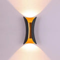 Waterproof LED Outdoor Wall Light-Lighting > Outdoor Lighting-casanuva-Black & Gold-D15*7CM-Nature White-casanuva