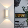 Waterproof LED Outdoor Wall Light for Garden and Patio-Lighting > Outdoor Lighting-casanuva-White-H18cm(16w)-Cool White-casanuva