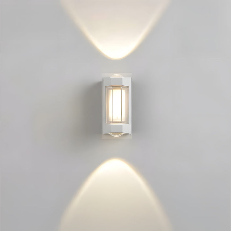 Waterproof LED Outdoor Wall Light for Garden and Patio-Lighting > Outdoor Lighting-casanuva-White-H9.5cm(8w)-Cool White-casanuva