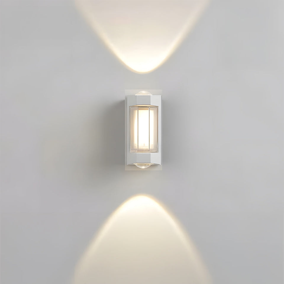 Waterproof LED Outdoor Wall Light for Garden and Patio-Lighting > Outdoor Lighting-casanuva-White-H9.5cm(8w)-Cool White-casanuva