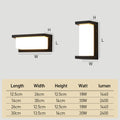 Waterproof Outdoor LED Wall Light Sensor-Lighting > Outdoor Lighting-casanuva-casanuva
