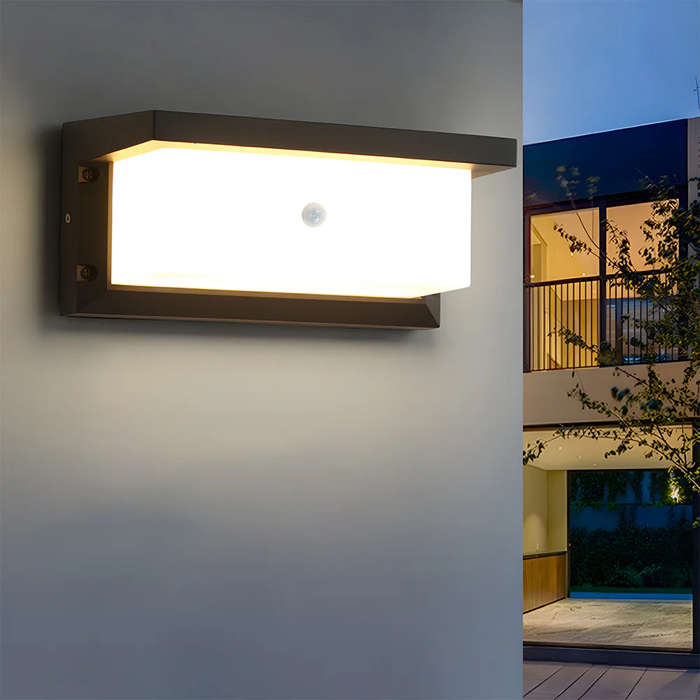 Waterproof Outdoor LED Wall Light Sensor-Lighting > Outdoor Lighting-casanuva-Sensor-L 5x26cm-White Light-casanuva
