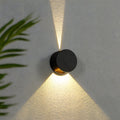 Waterproof Outdoor Wall Light IP65-Lighting > Outdoor Lighting-casanuva-Black-D12cm-Warm Light-casanuva