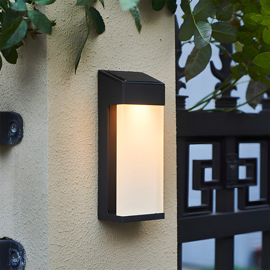 Waterproof Solar Outdoor Wall Light IP44-Lighting > Outdoor Lighting-casanuva-casanuva