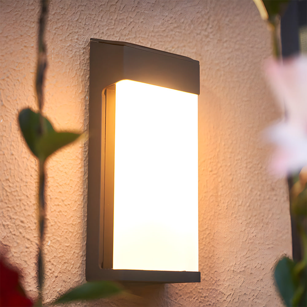 Waterproof Solar Outdoor Wall Light IP44-Lighting > Outdoor Lighting-casanuva-casanuva