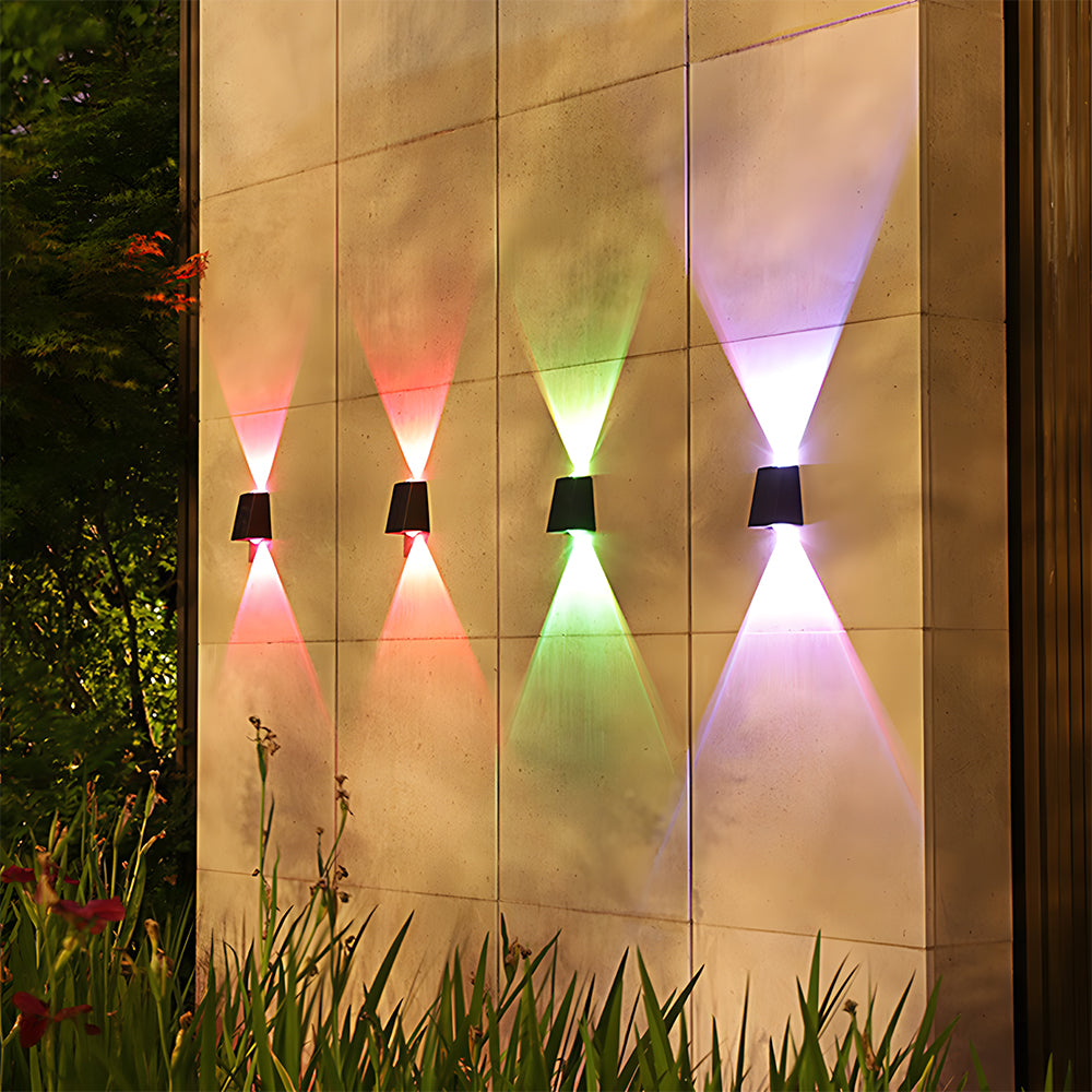Waterproof Solar Outdoor Wall Light Up and Down for Fence and Porch-Lighting > Outdoor Lighting-casanuva-casanuva
