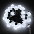 Waterproof Solar String Lights for Outdoor Garden and Balcony-Lighting > Outdoor Lighting-casanuva-Clear White Light-4m 10 Lights-casanuva