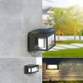 Waterproof Solar Wall Sconce with Motion Sensor for Outdoor Use-Lighting > Outdoor Lighting-casanuva-casanuva
