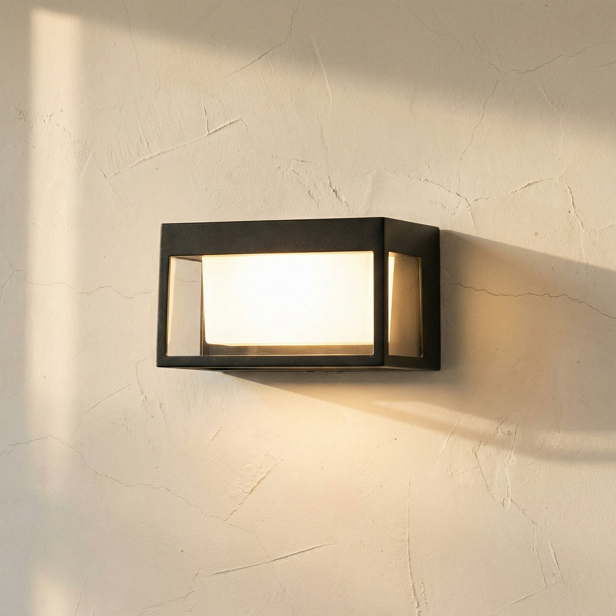 Waterproof Solar Wall Sconce with Motion Sensor for Outdoor Use-Lighting > Outdoor Lighting-casanuva-casanuva
