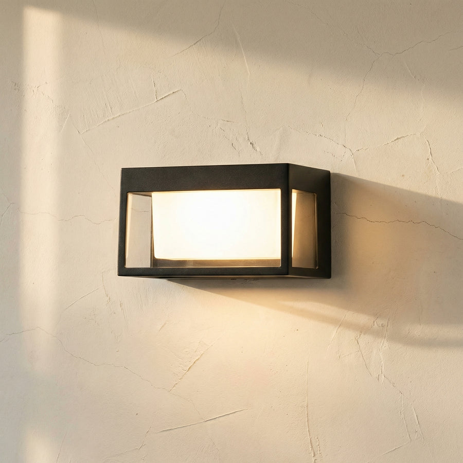 Waterproof Solar Wall Sconce with Motion Sensor for Outdoor Use-Lighting > Outdoor Lighting-casanuva-casanuva