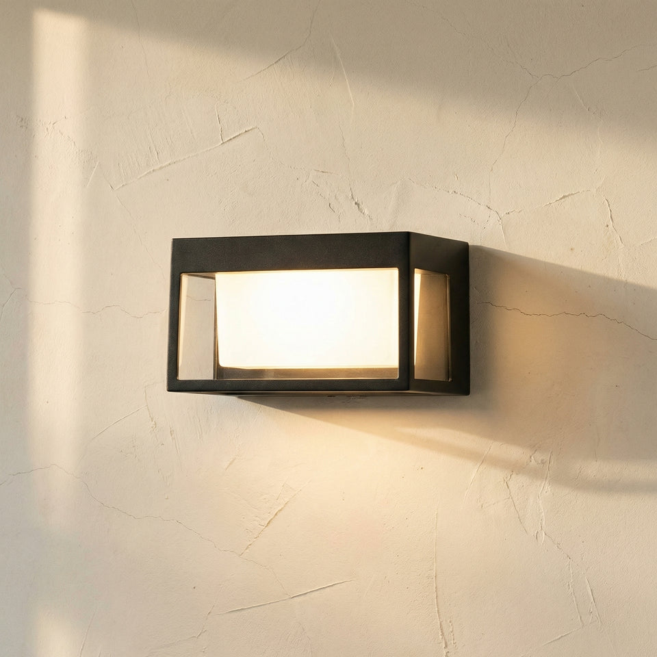 Waterproof Solar Wall Sconce with Motion Sensor for Outdoor Use-Lighting > Outdoor Lighting-casanuva-casanuva
