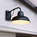 Waterproof Vintage Iron Outdoor Wall Sconce Lamp-Lighting > Outdoor Lighting-casanuva-220V-240V-Black-casanuva