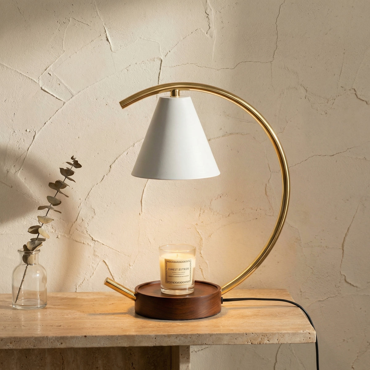 Wax Warmer Lamp Moonveil-Home Decor > Decorative Accessories-casanuva-casanuva
