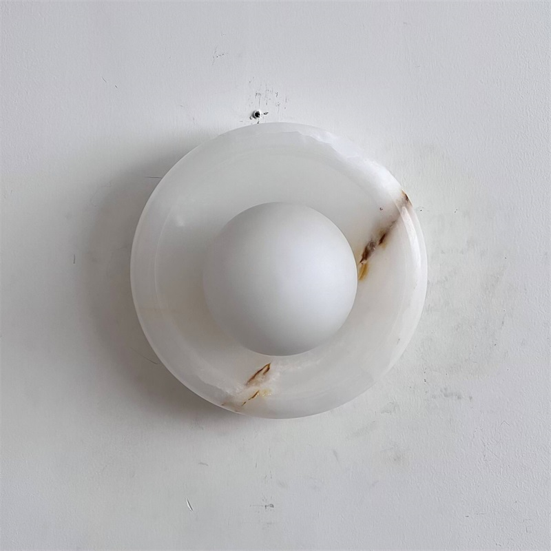 White Jade Wall Sconce-Lighting > Wall Lights-casanuva-casanuva