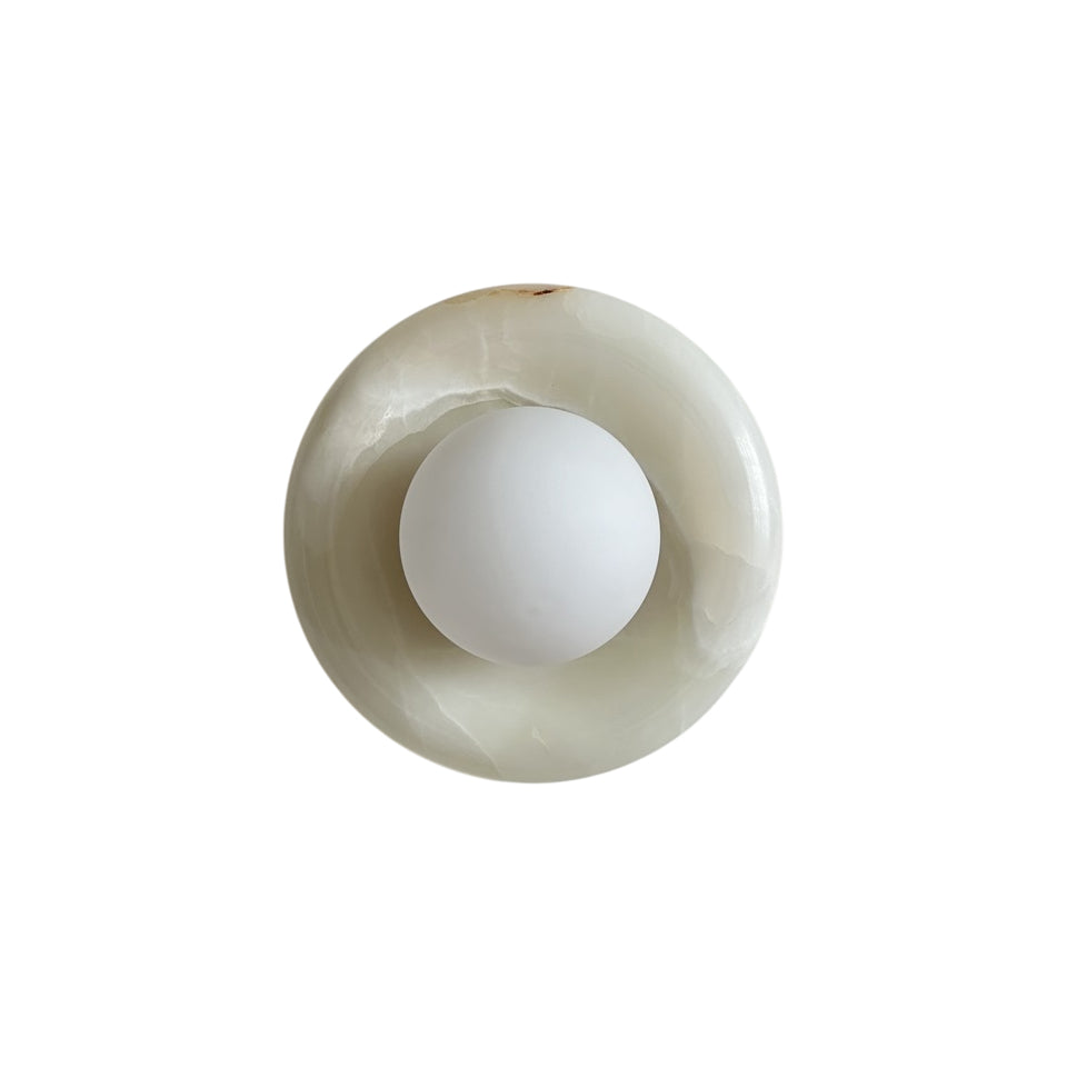 White Jade Wall Sconce-Lighting > Wall Lights-casanuva-casanuva