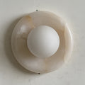 White Jade Wall Sconce-Lighting > Wall Lights-casanuva-20cmx20cm-White Jade S84-casanuva